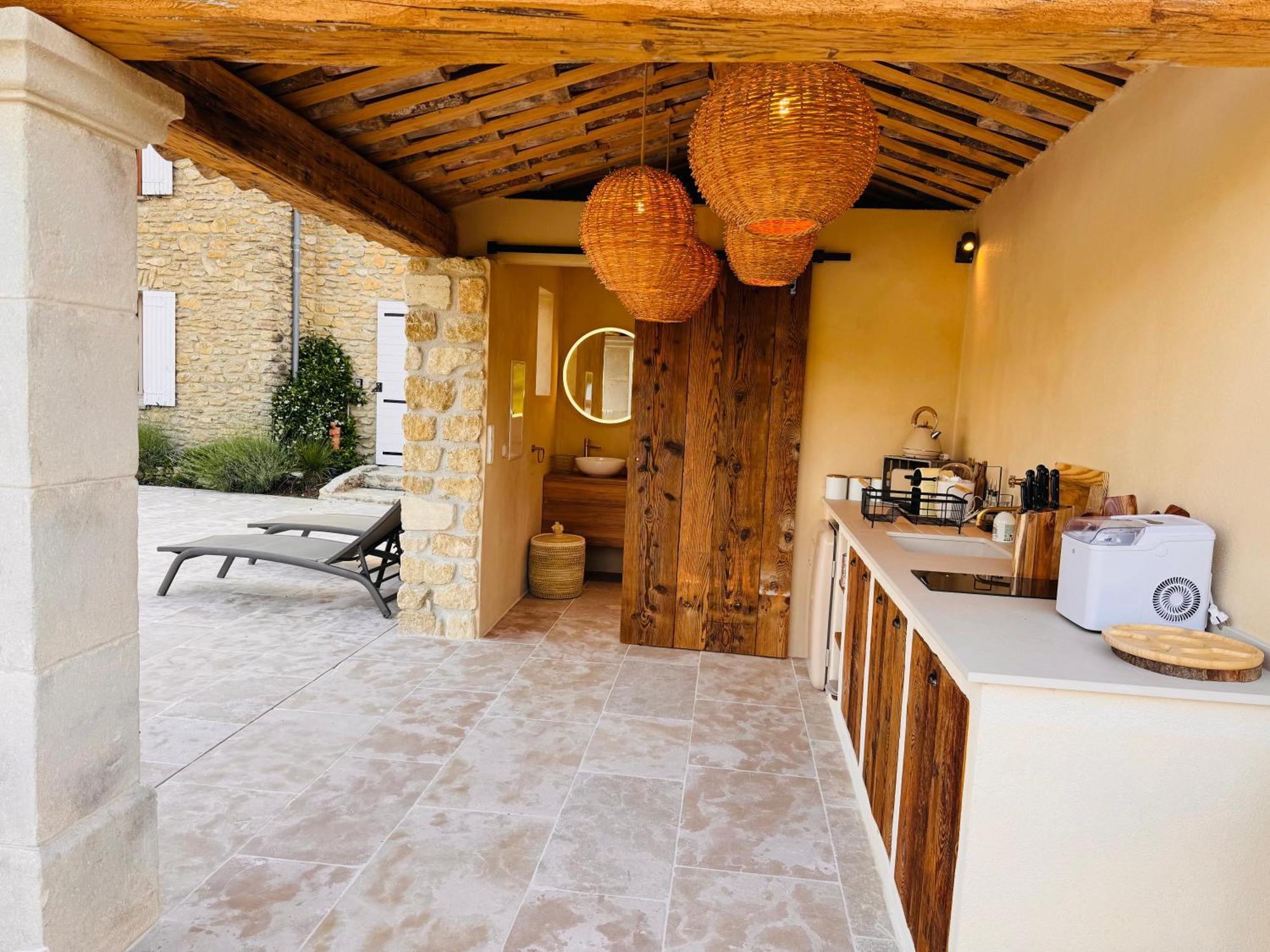 Mas Des Anges Villa Entrechaux Exterior photo